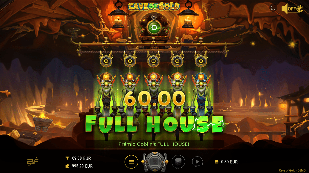 You are currently viewing Cave of Gold Slot: 96% RTP (BF Games)